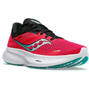 Saucony Ride 16 (S10830-16)- Ladies Trainer in Rose/Black .Saucony | Wisemans | Bantry | West Cork | Munster | Ireland