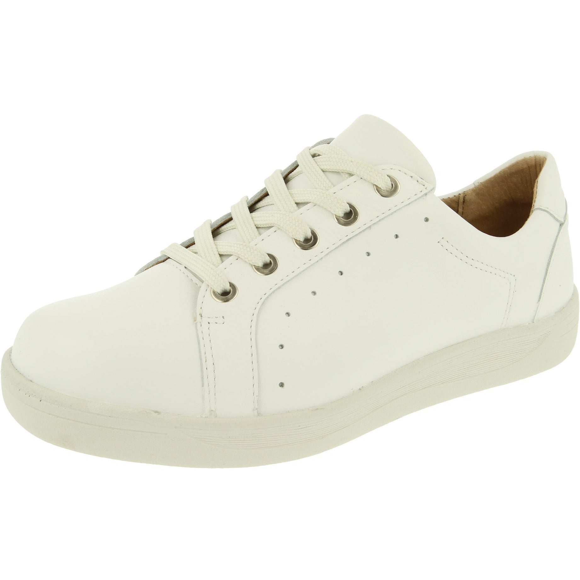 Easy B Sinead (78979W)- Ladies Wide Fit Trainer in White. Easy B Shoes | Wide Fit Shoes | Personal Shoe Fitting Service | Wisemans | Bantry | West Cork | Munster | Ireland