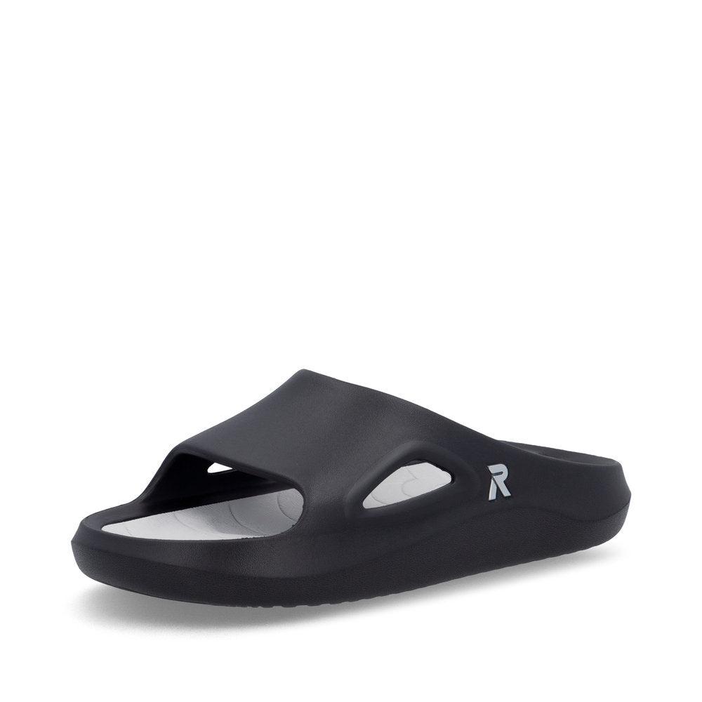 Rieker Evolution U3450 - Mens Mule in Black | Rieker | Wisemans | Bantry | Shoe Shop | West Cork | Munster
