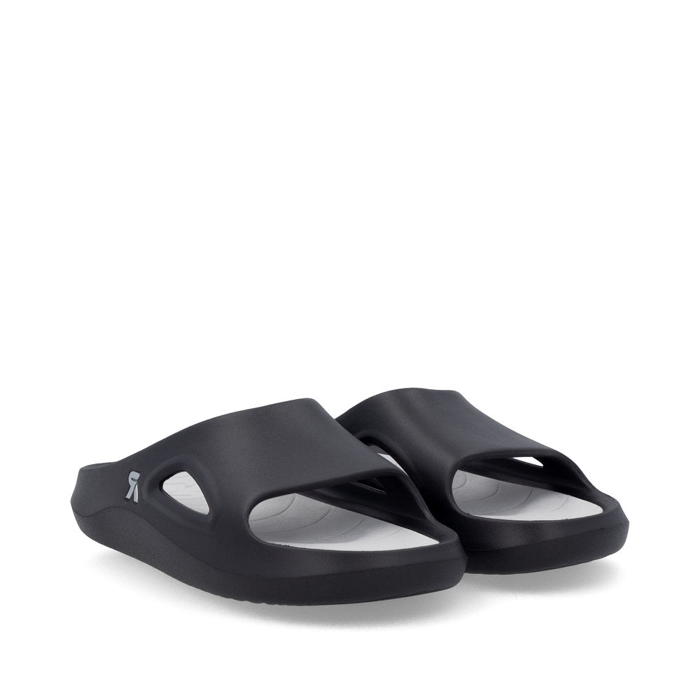 Rieker Evolution U3450 - Mens Mule in Black | Rieker | Wisemans | Bantry | Shoe Shop | West Cork | Munster