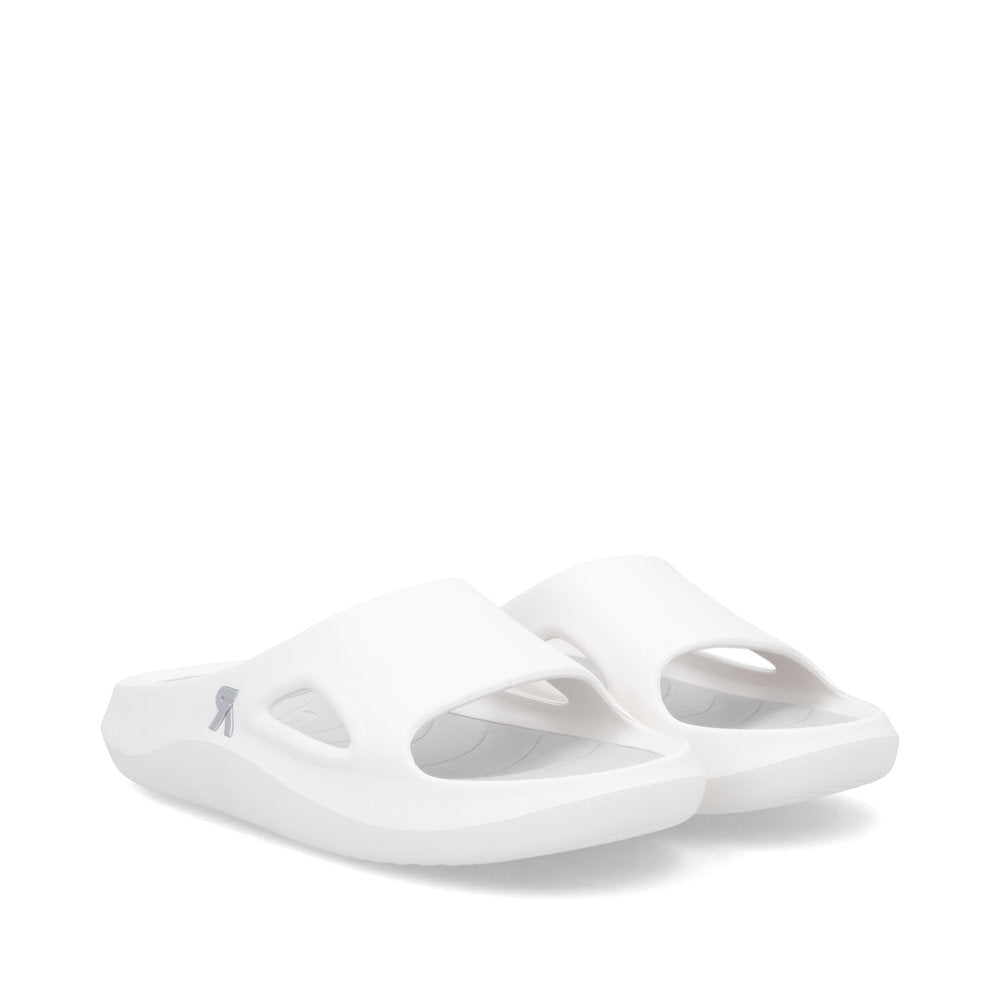 Rieker Evolution W3450 - Ladies Mule in Eggshell| Rieker | Wisemans | Bantry | Shoe Shop | West Cork | Munster