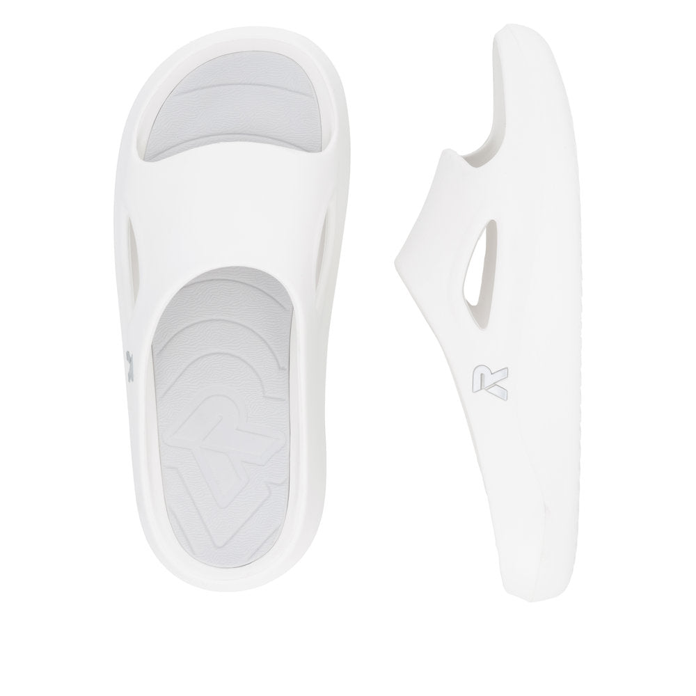 Rieker Evolution W3450 - Ladies Mule in Eggshell| Rieker | Wisemans | Bantry | Shoe Shop | West Cork | Munster