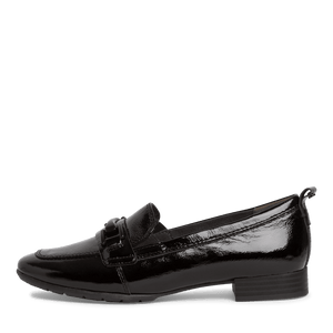 Tamaris 84205 - Ladies Loafer in Black Patent | Tamaris | Wisemans | Bantry | Shoe Shop | West Cork | Munster | Ireland