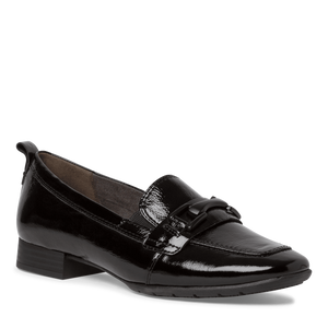 Tamaris 84205 - Ladies Loafer in Black Patent | Tamaris | Wisemans | Bantry | Shoe Shop | West Cork | Munster | Ireland