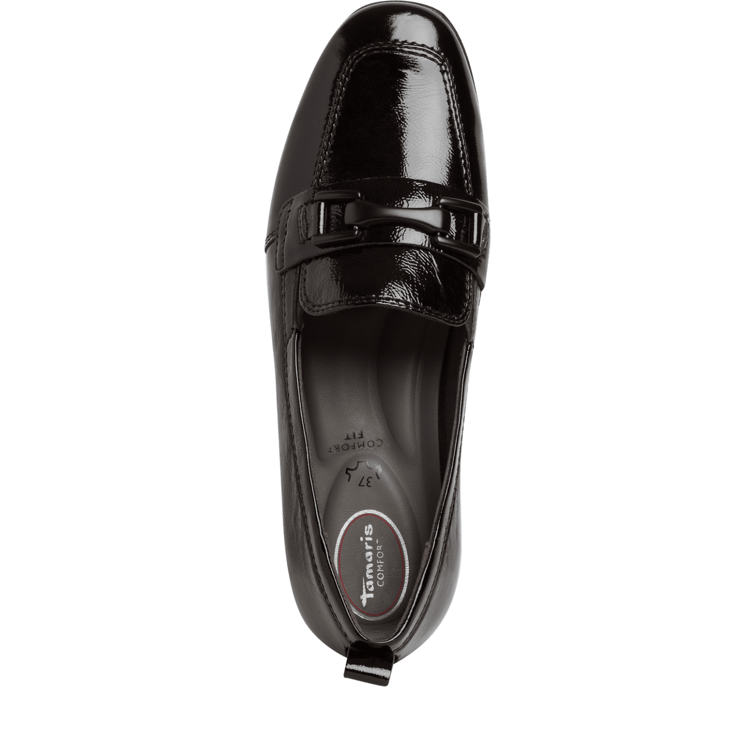 Tamaris 84205 - Ladies Loafer in Black Patent | Tamaris | Wisemans | Bantry | Shoe Shop | West Cork | Munster | Ireland