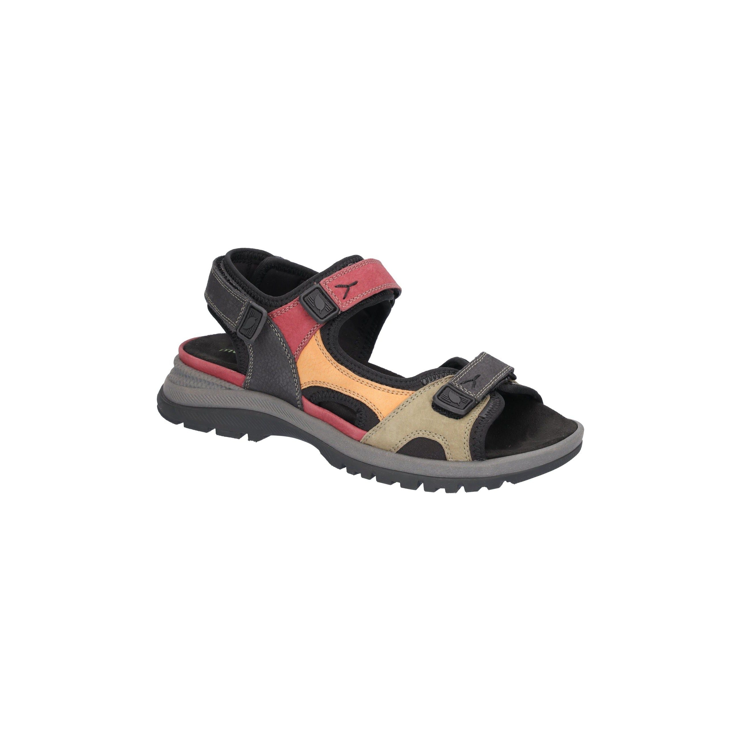 Waldlaufer Sora (769004)- Ladies Walking Sandal in Multi. Waldlaufer Shoes | Wide Fit| Wisemans | Bantry | Shoe Shop |  West Cork | Munster| Ireland