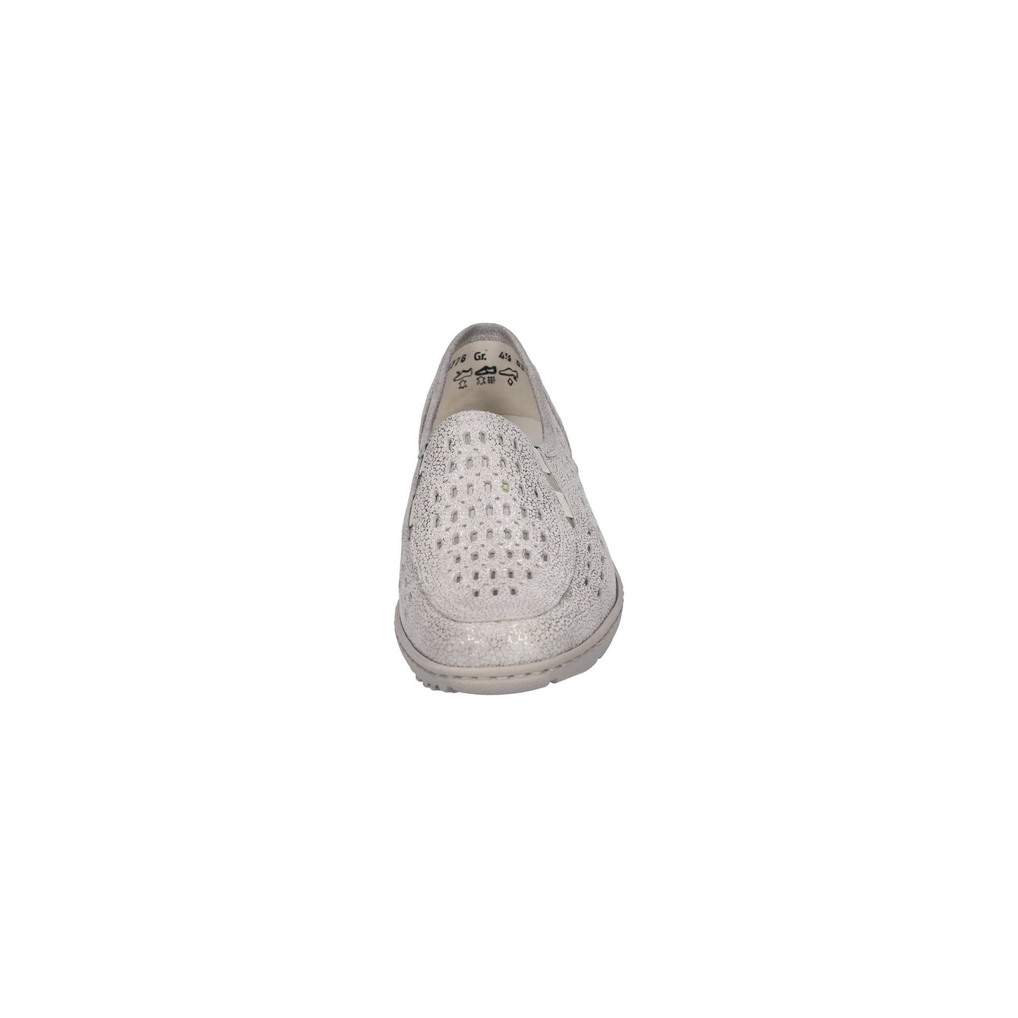 Waldlaufer Kya (607503 - Ladies Slip On in Silver . Waldlaufer Shoes | Wide Fit Shoes | Wisemans | Bantry | Co. Cork | Munster | SHoe Shop| Ireland