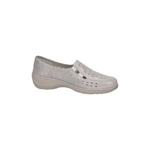 Waldlaufer Kya (607503 - Ladies Slip On in Silver . Waldlaufer Shoes | Wide Fit Shoes | Wisemans | Bantry | Co. Cork | Munster | SHoe Shop| Ireland