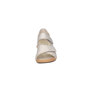 Waldlaufer Heliett - Ladies Heel-In Sandal in Stone
