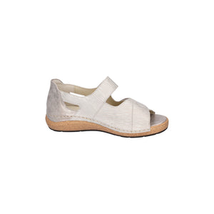 Waldlaufer Heliett - Ladies Heel-In Sandal in Stone