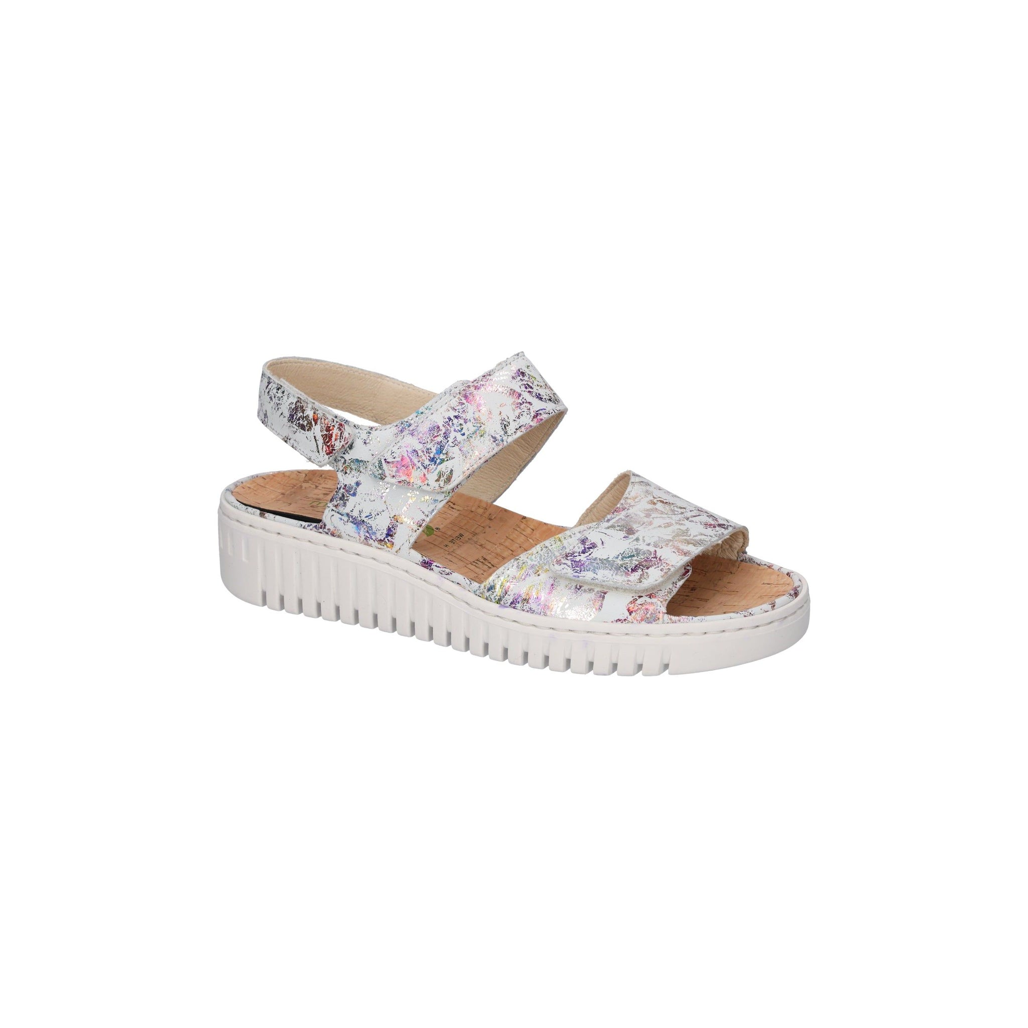 Waldlaufer Willow (955001) - Ladies Sandal in Multi | Waldlaufer Shoes | Wide Fit | Wisemans | Bantry | Shoe Shop | Munster | Ireland