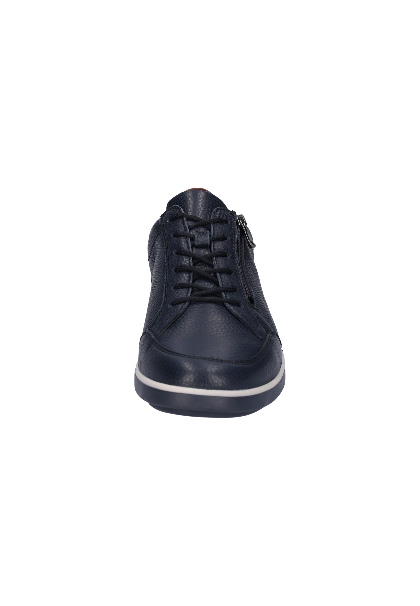 Waldlaufer Klemens (633005)-Mens Wide Fit Lace with Zip Shoe in Navy - Waldlaufer Shoes | Wide Fit | Wisemans | Bantry | Shoe Shop | Munster | Ireland