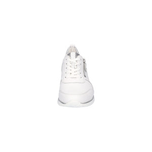 Waldlaufer Himona (980007)- Ladies Low Wedge Lace with Zip Shoe in White | Waldlaufer Shoes | Wide Fit | Wisemans | Bantry | Shoe Shop | Munster | Ireland