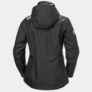 Helly Hansen Ladies Crew Midlayer - Ladies Jacket with Hood - Black
