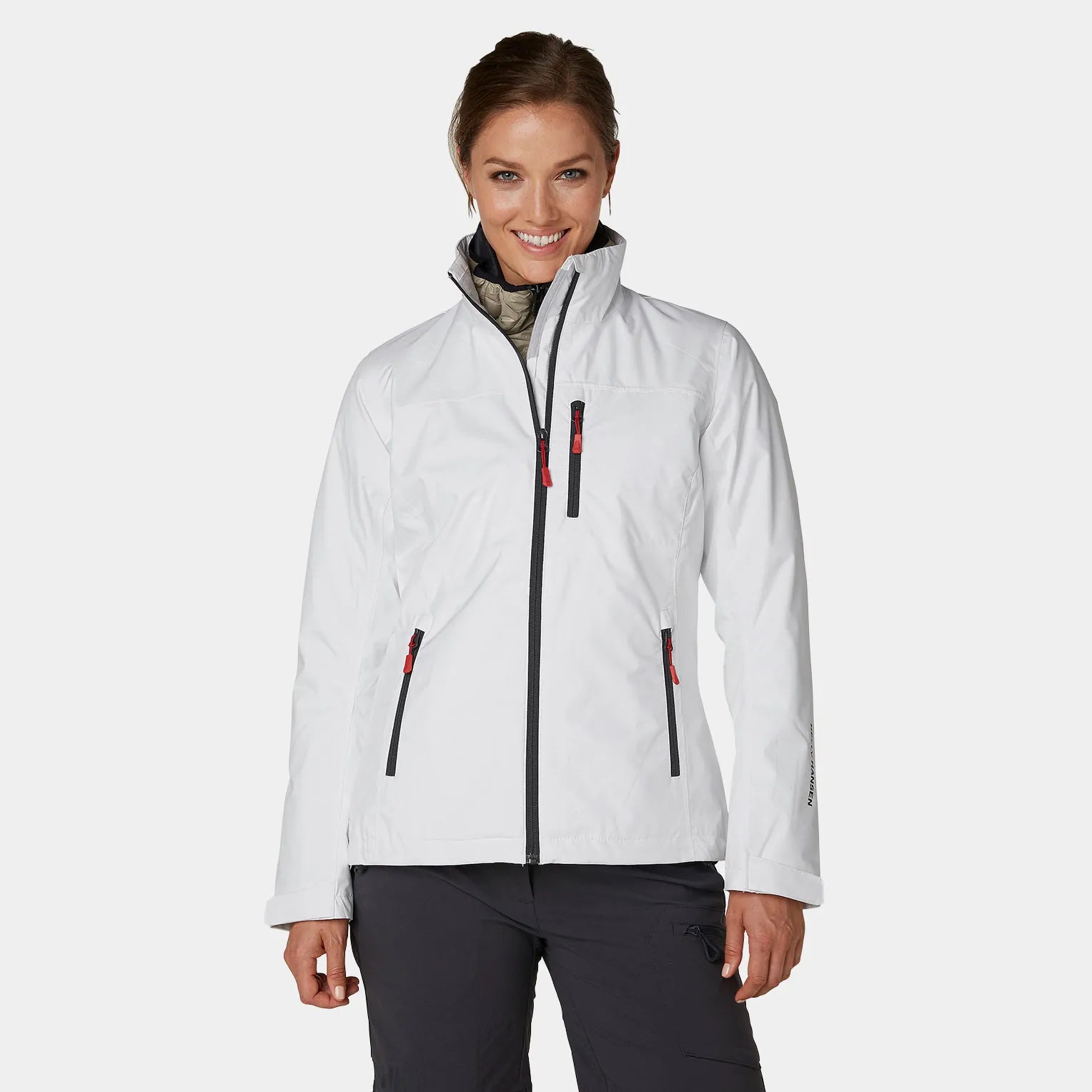 Helly Hansen Crew Midlayer  - Ladies Jacket  - White