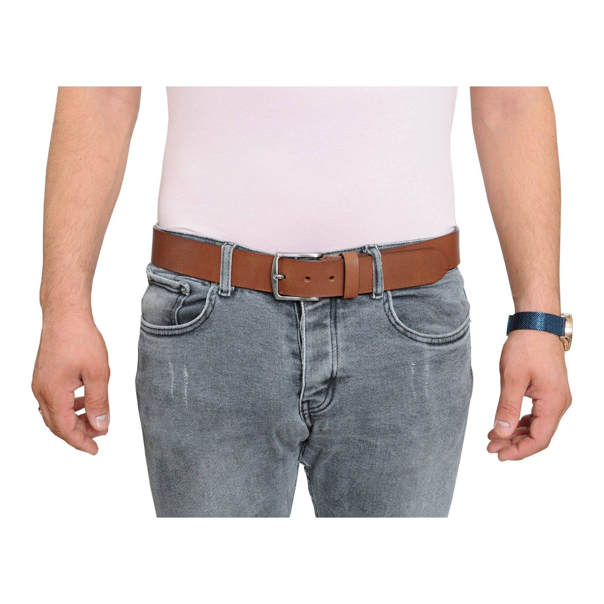 Full Grain Jkel 1062 Buffalo Causal Belts