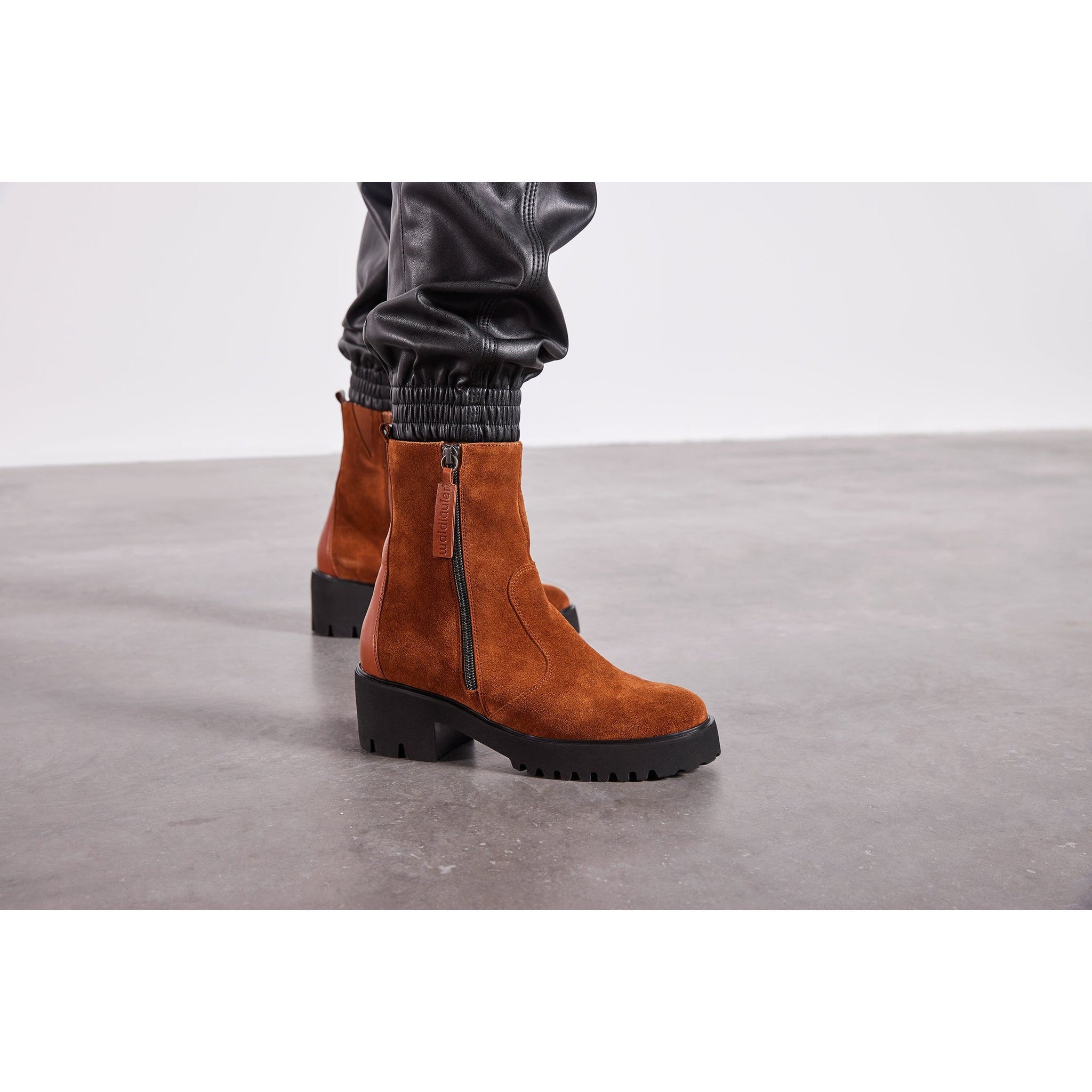 Waldlaufer H-Nira (771830) - Ladies Ankle Boot in Cognac Suede | Waldlaufer | Wide Fit Shoes | Wisemans | Bantry | Shoe Shop | West Cork | Munster | Ireland