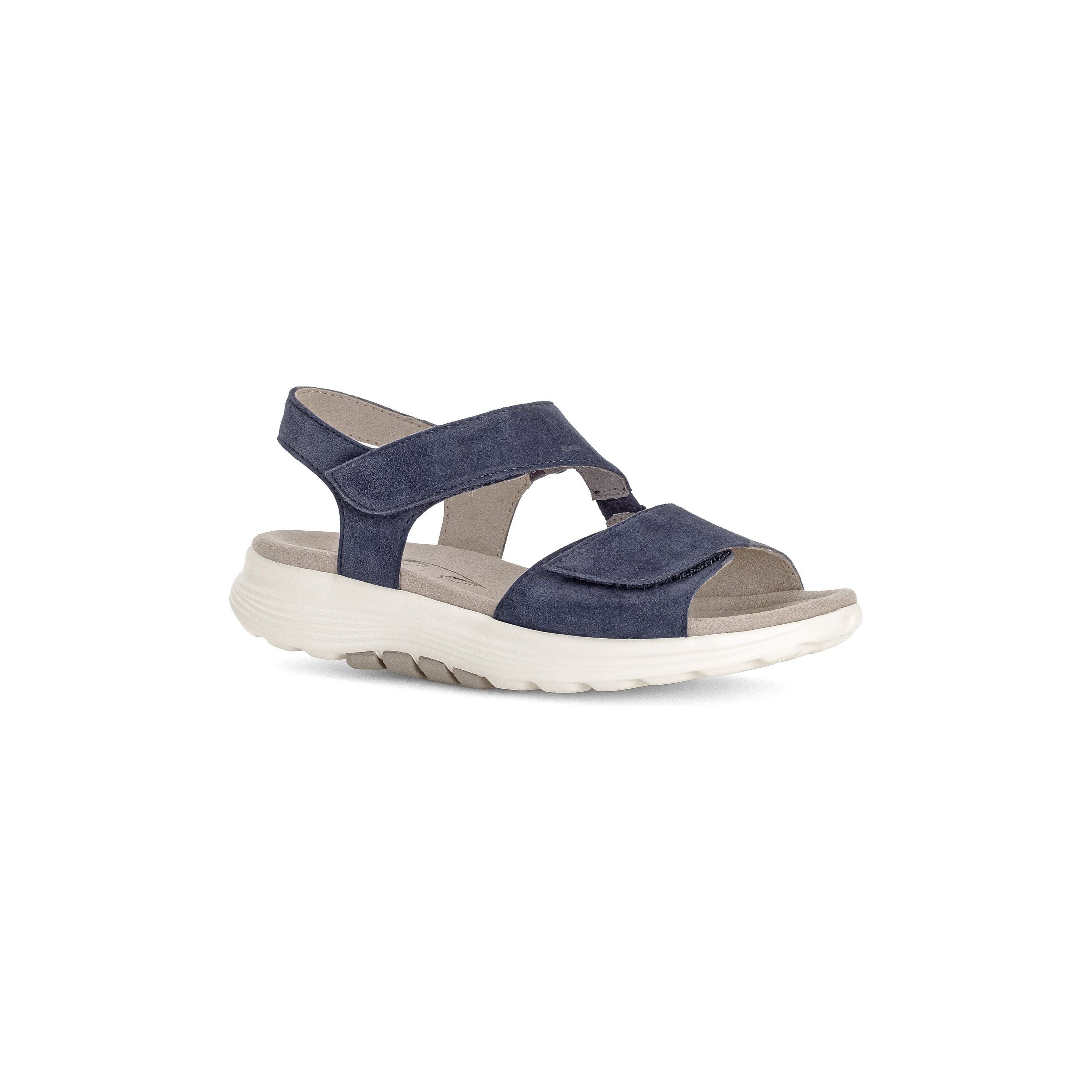 Gabor Rolling Soft Trickle (66.815.36) - Walking sandal in Navy Nubuck |Gabor Shoes | Wisemans | Bantry | Shoe Shop | West Cork | Munster