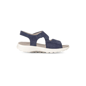 Gabor Rolling Soft Trickle (66.815.36) - Walking sandal in Navy Nubuck |Gabor Shoes | Wisemans | Bantry | Shoe Shop | West Cork | Munster