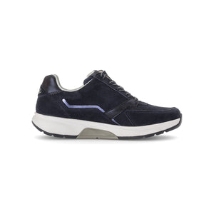 Gabor Rolling Soft Adora (66.878.36)-- Ladies Lace with Zip Trainer in Navy Gabor Shoes | Rolling Soft | Wisemans | Bantry | Shoe Shop | West Cork | Munster