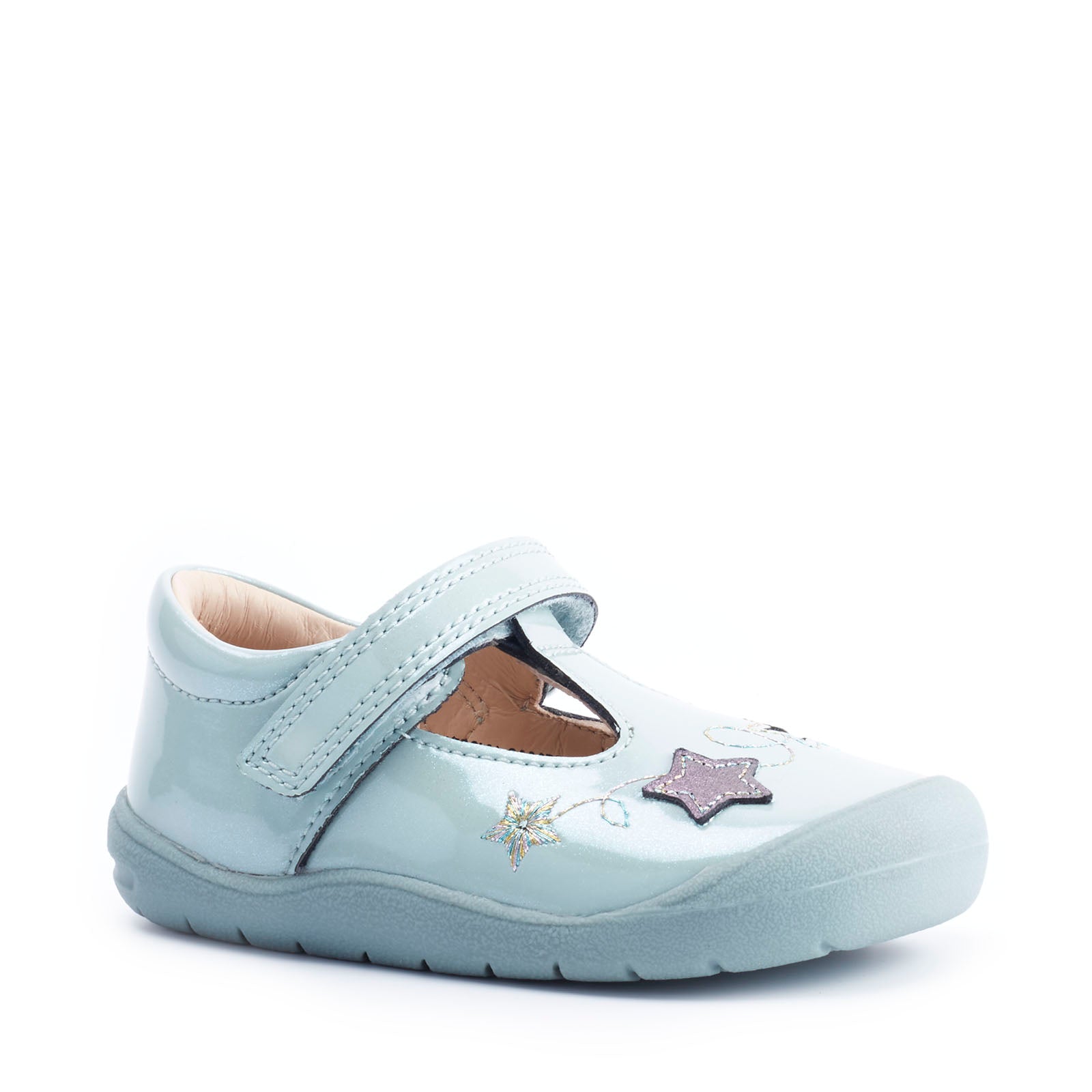 Start-Rite Sparkle 0772 - Dusty Sage leather girls Velcro first walking shoes Start-Rite Shoes | Personal Shoe Fitting Service | Wisemans | Bantry | West Cork | Munster | Ireland