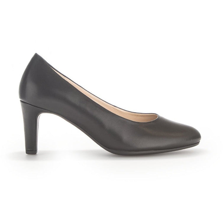 Gabor Edina (21.410.27) - Ladies Court Shoe in Black. Gabor Ladies Shoes| Ladies Boots | Ladies Sandals | Wisemans | Bantry | West Cork | Irelan