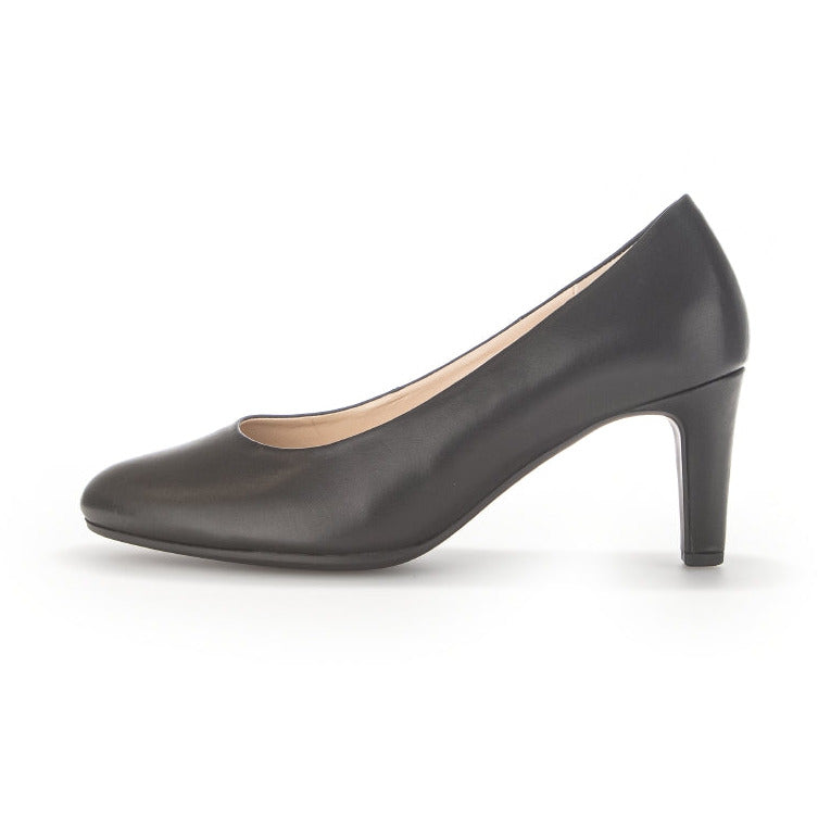 Gabor Edina (21.410.27) - Ladies Court Shoe in Black. Gabor Ladies Shoes| Ladies Boots | Ladies Sandals | Wisemans | Bantry | West Cork | Irelan