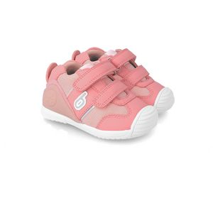 Biomecanics 232119 - Girls Velcro Pre-Walker/1st Shoe in Pink. Biomecanics Shoes | Personal Shoe Fitting Service | Wisemans | Bantry | West Cork | Ireland