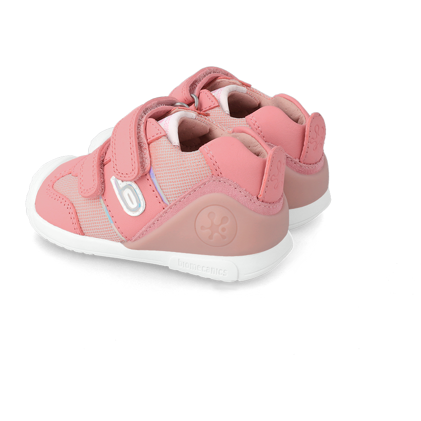 Biomecanics 232119 - Girls Velcro Pre-Walker/1st Shoe in Pink. Biomecanics Shoes | Personal Shoe Fitting Service | Wisemans | Bantry | West Cork | Ireland