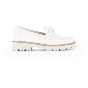 Gabor Daisy (25.240.22) - Ladies Chunky Loafer in Cream. Gabor Ladies Shoes Boots and Sandals | Wisemans | Bantry | West Cork | Ireland