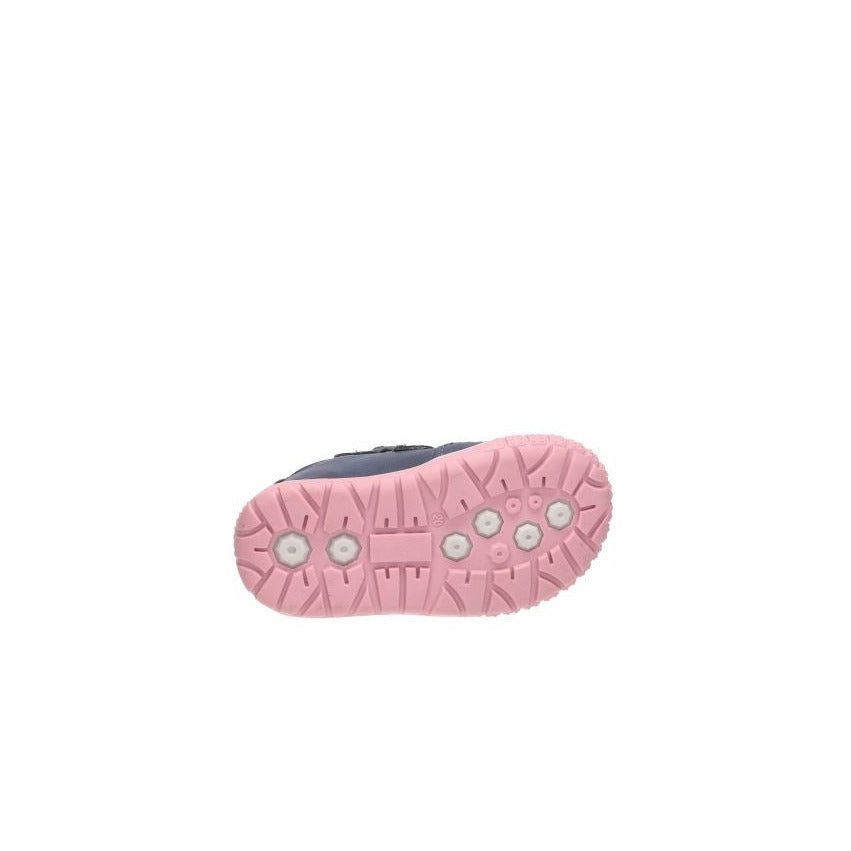 Lurchi Jera TEX(33-14469-42) - Kids Waterproof Velcro Boot in Navy/Pink .Lurchi | Kids Shoes | Wisemans | Bantry | West Cork | Munster | Ireland