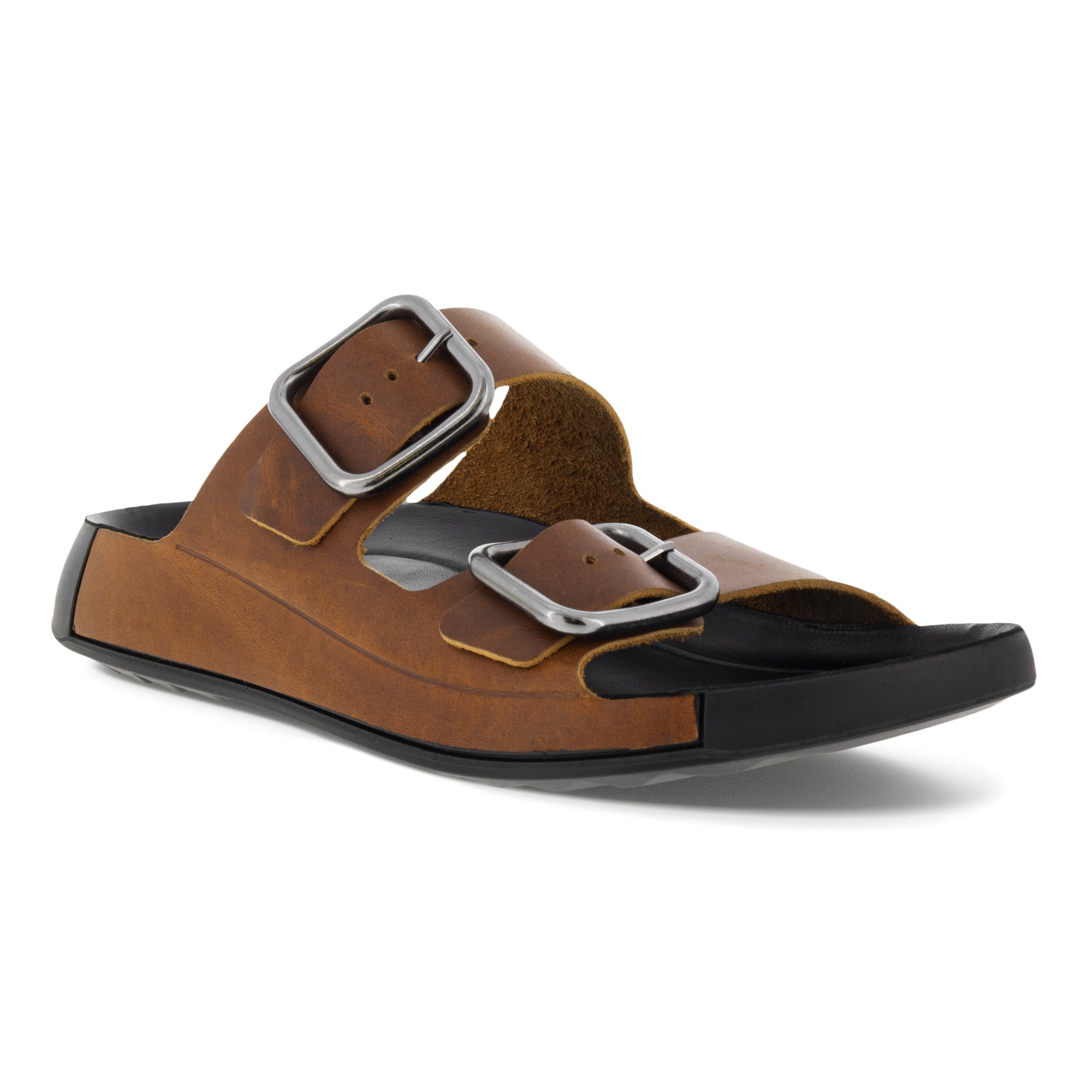 Ecco Cozmo(500934)- Mens Mule with Buckle In Cognac. ECCO Shoes  | Wisemans | Bantry | West Cork | Ireland