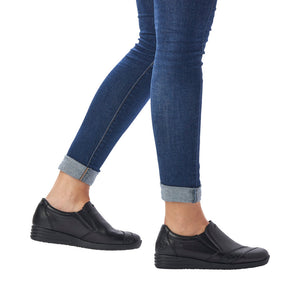 Rieker 58462 - Ladies SLip On with Rieker-TEX