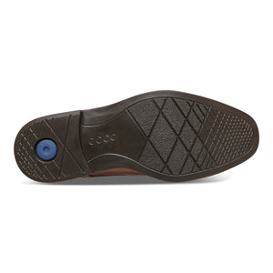ECCO Melbourne Mens Formal Shoe in Brown. ECCO Shoes Wisemans
