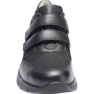 Waldlaufer Ramona (626301) - Ladies Velcro Wedge Shoe in Black Waldlaufer Shoes & Boots | Wide fit Shoes | Wisemans | Bantry | West Cork | Cork | Ireland