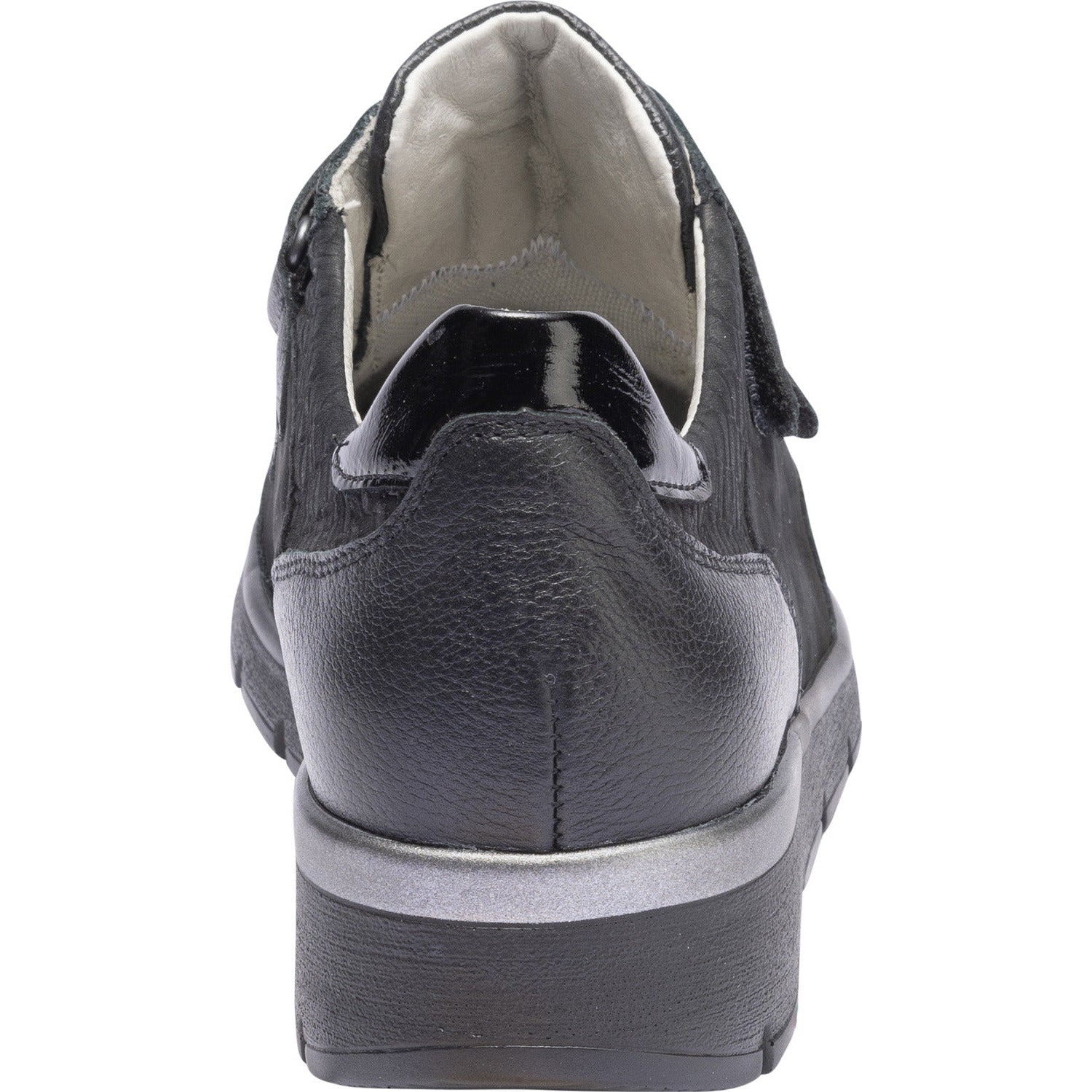 Waldlaufer Ramona (626301) - Ladies Velcro Wedge Shoe in Black Waldlaufer Shoes & Boots | Wide fit Shoes | Wisemans | Bantry | West Cork | Cork | Ireland