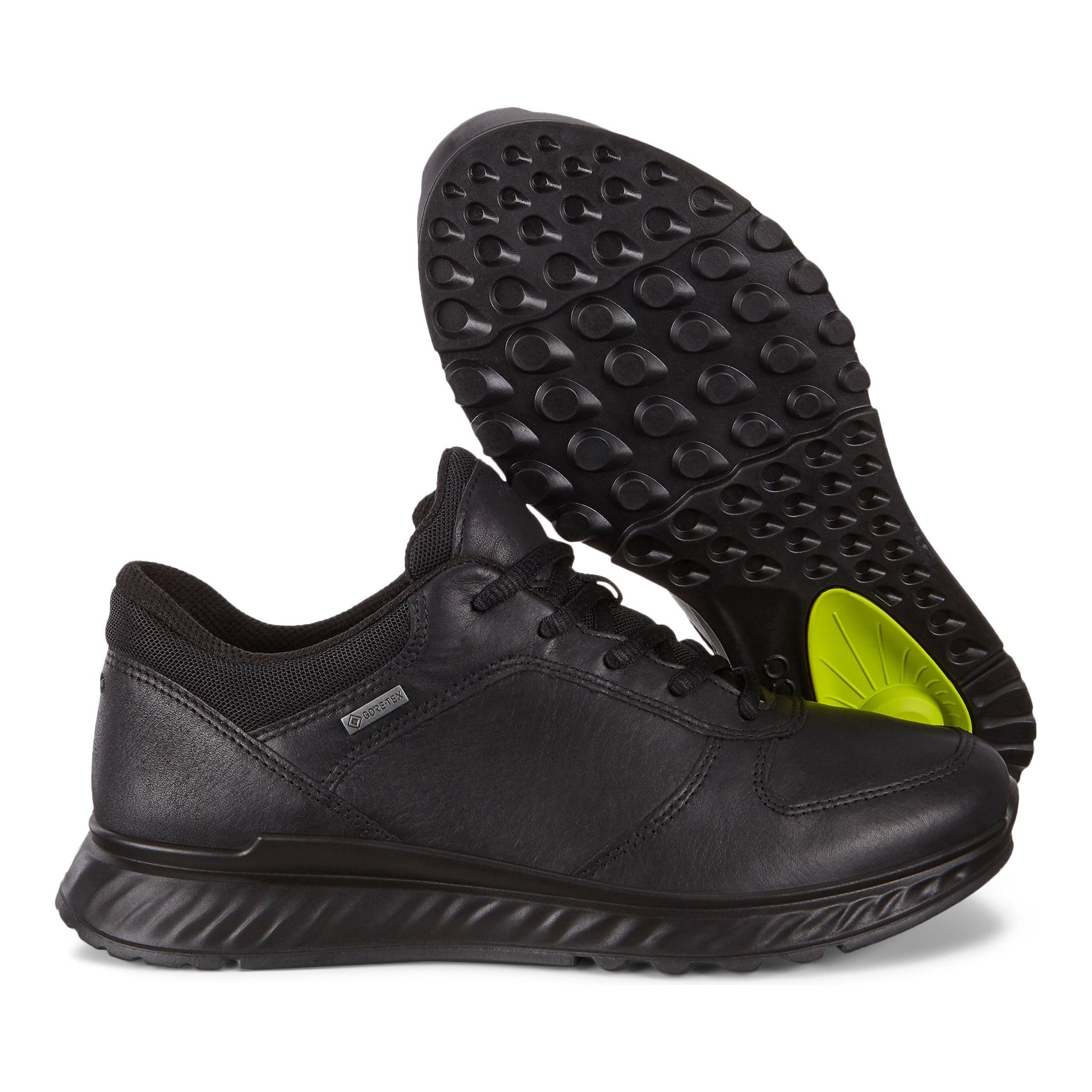 ECCO Exostride GTX (835304) - Men's Gore-Tex Lace Trainer In Black. ECCO Shoes l Wisemans | Bantry | West Cork | Ireland