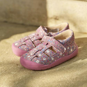 Start - Rite Bestie 0812 - Pink floral nubuck girls velcro first walking shoes Start-Rite Shoes | Personal Shoe Fitting Service | Wisemans | Bantry | West Cork | Munster | Ireland