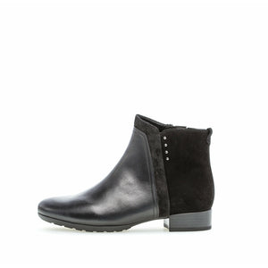 Gabor Breck (92.712.57) - Ladies Low Heel Ankle Boot in Black . Gabor Shoes | Wisemans | Bantry | West Cork | Munster | Ireland