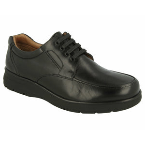 Easy B Congo (89202A)- Men's  Wide Fit Lace Shoe in Black. Easy B Shoes | Wide Fit Shoes | Personal Shoe Fitting Service | Wisemans | Bantry | West Cork | Munster | Ireland