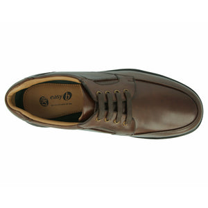 Easy B Congo (89202B)- Mens Wide Fit Lace Shoe in Brown. Easy B Shoes | Wide Fit Shoes | Personal Shoe Fitting Service | Wisemans | Bantry | West Cork | Munster | Ireland