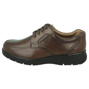 Easy B Congo (89202B)- Mens Wide Fit Lace Shoe in Brown. Easy B Shoes | Wide Fit Shoes | Personal Shoe Fitting Service | Wisemans | Bantry | West Cork | Munster | Ireland