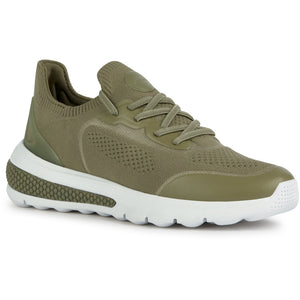 GEOX Spherica (D35THA) - Ladies Trainer in Pistachio Green . GEOX Shoes | Ladies & Gents | Wisemans | Bantry | West Cork | Munster | Ireland