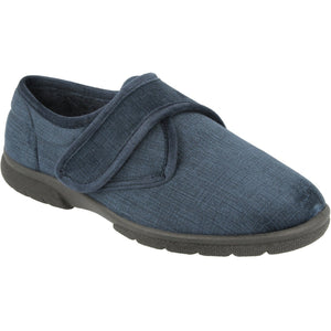 Easy B Hallam (81008N) - Men's Wide Fit House Shoe .Easy B Shoes | Wide Fit Shoes | Wisemans | Bantry | West Cork | Ireland