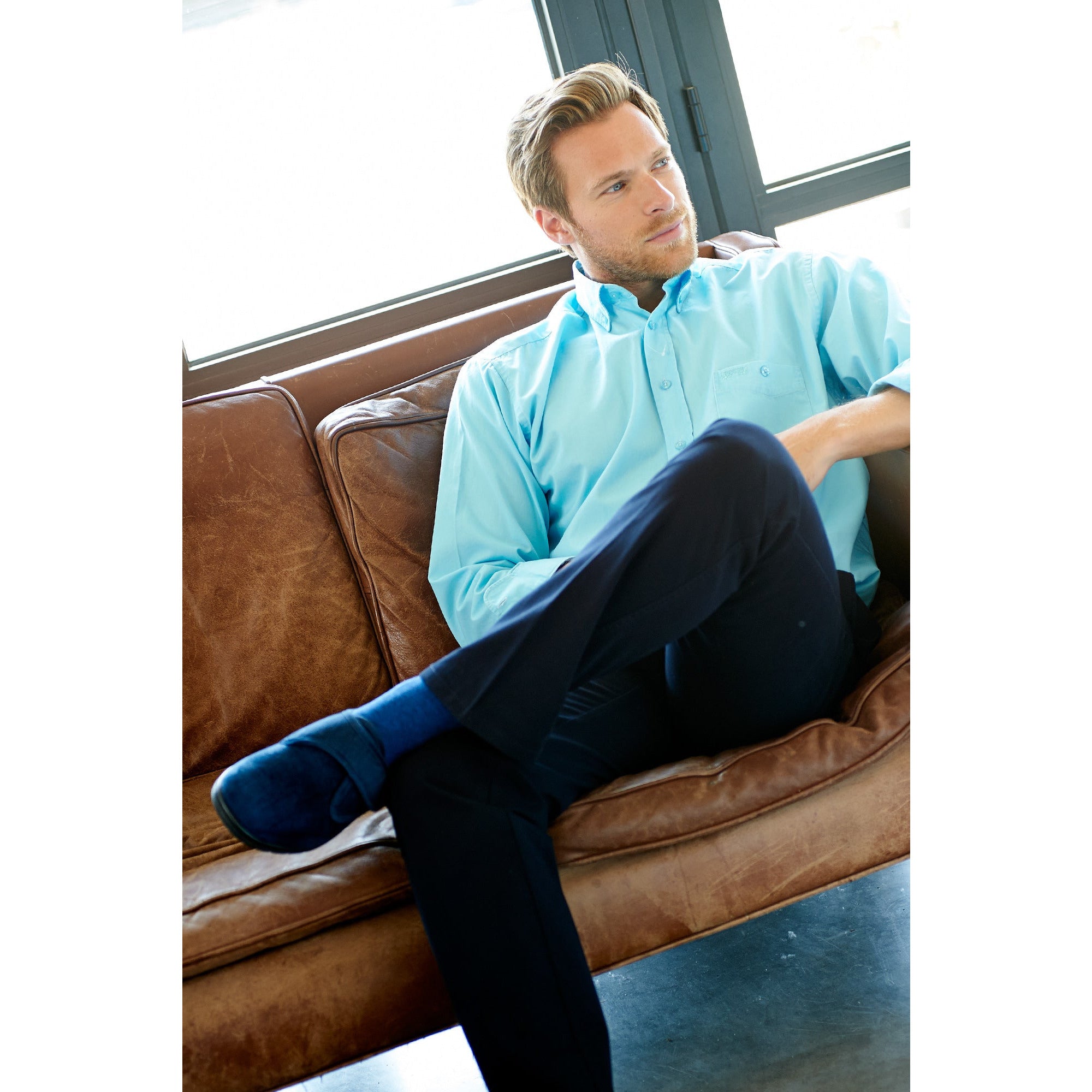 Easy B Hallam (81008N) - Men's Wide Fit House Shoe .Easy B Shoes | Wide Fit Shoes | Wisemans | Bantry | West Cork | Ireland