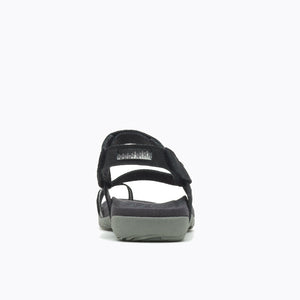 Merrell Terran Convert J003258 - Ladies Trail Sandal With Toe-Post in Black Merrell Hiking Boots & Shoes | Wisemans | Bantry | West Cork | Ireland