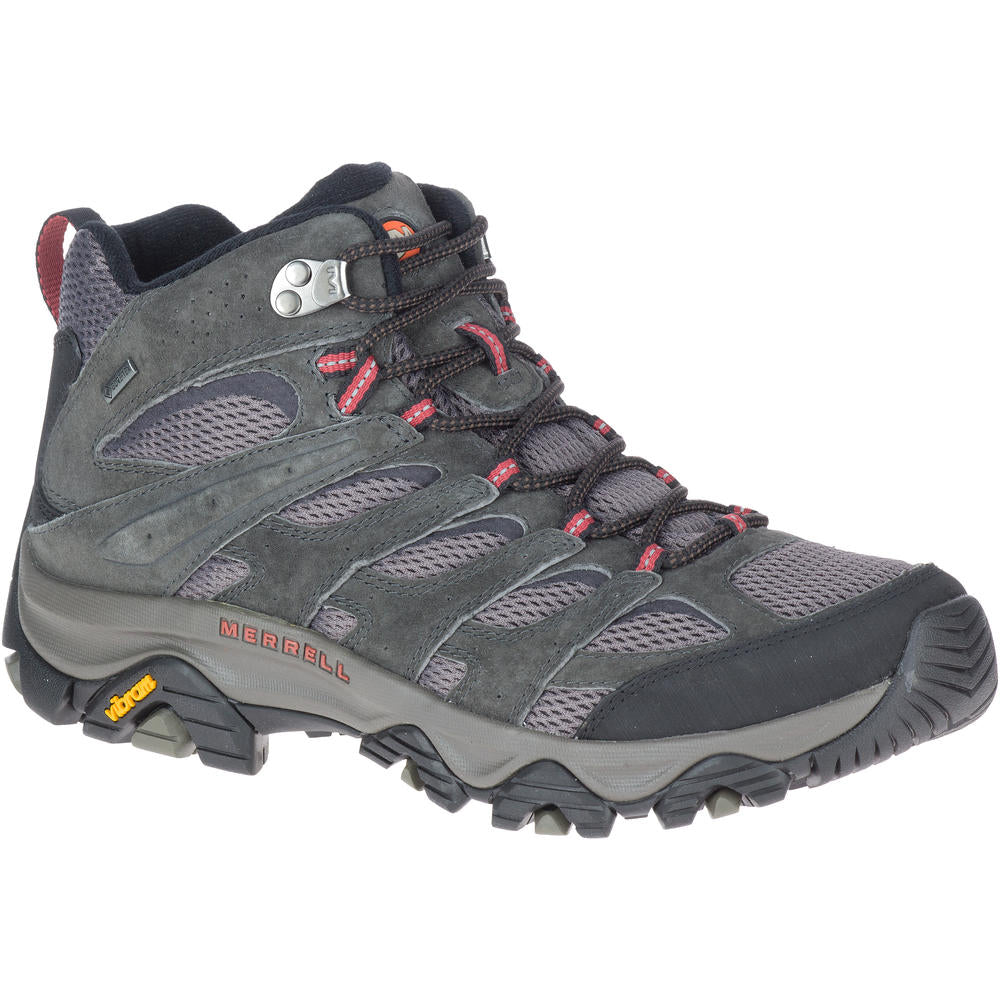 Merrell Moab Mid Mens GORETEX Hiking Boot in Grey