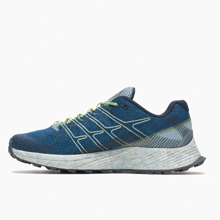 Merrell Flight (J067143) - Mens Trail Trainer In Poseidon(Blue) . Merrell Hiking Boots &amp; Shoes | Wisemans | Bantry | West Cork | Ireland