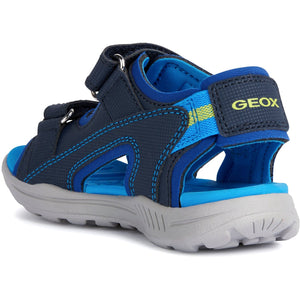 GEOX Vaniett(J255XB) - Boys Water Sandal in Navy/Blue .  Geox Shoes | Childrens Shoe Fitting | Wisemans | Bantry | West Cork | Ireland