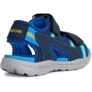 GEOX Vaniett(J255XB) - Boys Water Sandal in Navy/Blue .  Geox Shoes | Childrens Shoe Fitting | Wisemans | Bantry | West Cork | Ireland